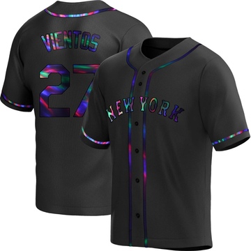 Black Holographic Replica Mark Vientos Youth New York Mets Alternate Jersey