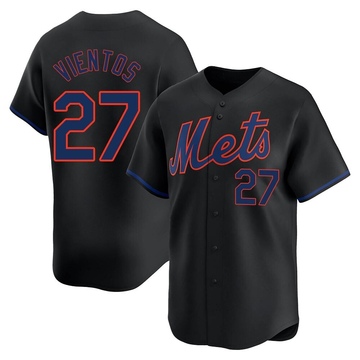 Black Limited Mark Vientos Men's New York Mets Alternate Jersey