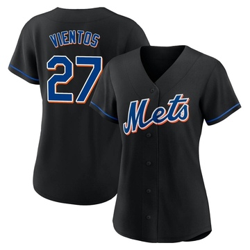 Black Replica Mark Vientos Women's New York Mets 2022 Alternate Jersey