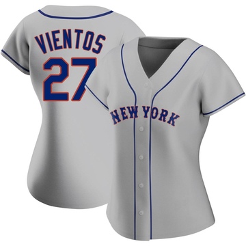 Gray Replica Mark Vientos Women's New York Mets Road Jersey