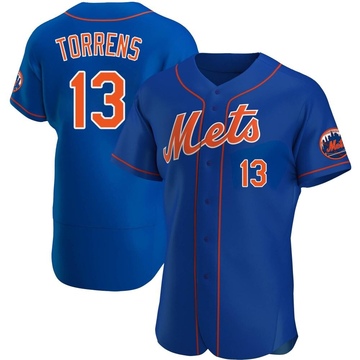Royal Authentic Luis Torrens Men's New York Mets Alternate Jersey