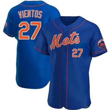 Royal Authentic Mark Vientos Men's New York Mets Alternate Jersey