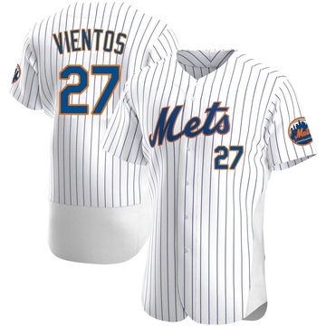 White Authentic Mark Vientos Men's New York Mets Home Jersey