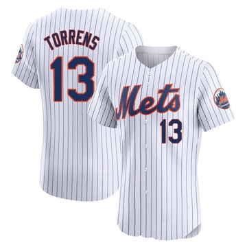 White Elite Luis Torrens Men's New York Mets Home Jersey
