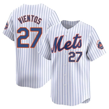 White Limited Mark Vientos Men's New York Mets Home Jersey