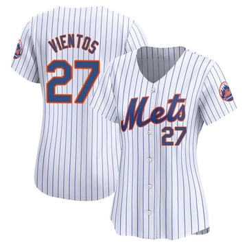 White Limited Mark Vientos Women's New York Mets Home Jersey
