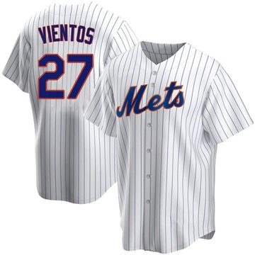 White Replica Mark Vientos Youth New York Mets Home Jersey